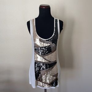 Vintage Forever 21 Sequins Fashion Top